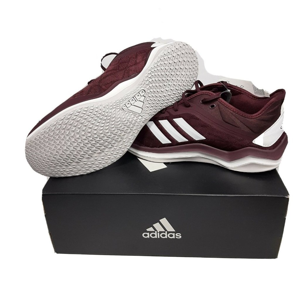 Adidas Men's Baseball Speed Trainer 4 Shoes Sz 12